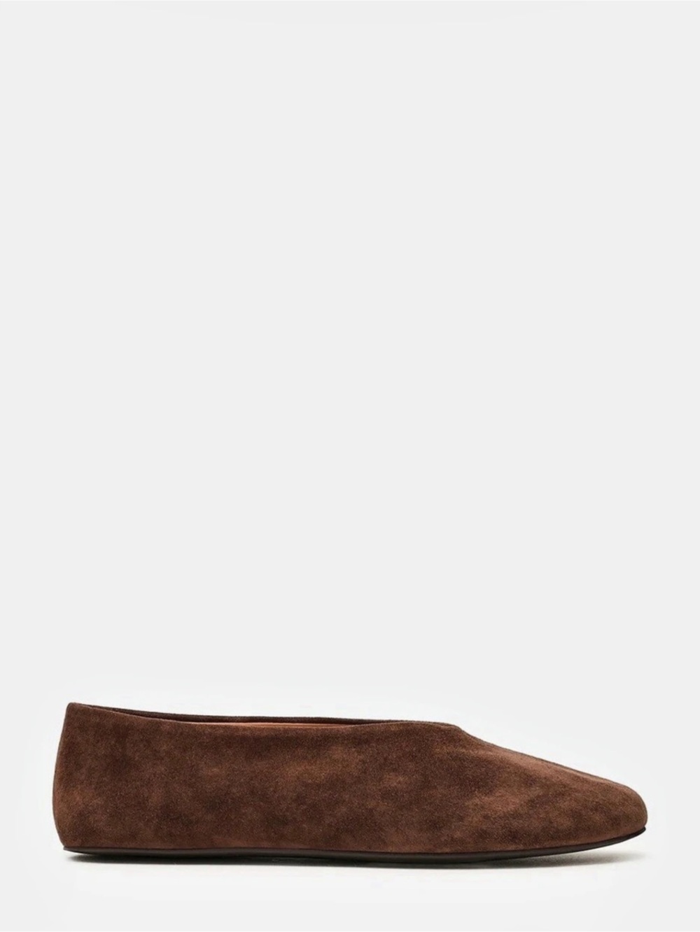 Steve Madden Cyntra Brown Suede Flats